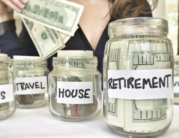 Fill up the money jars